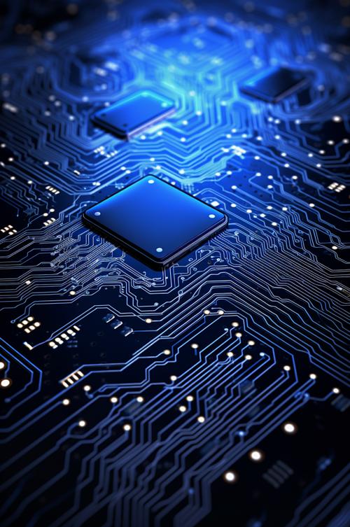 ai数字艺术科技互联网数据芯片背景图